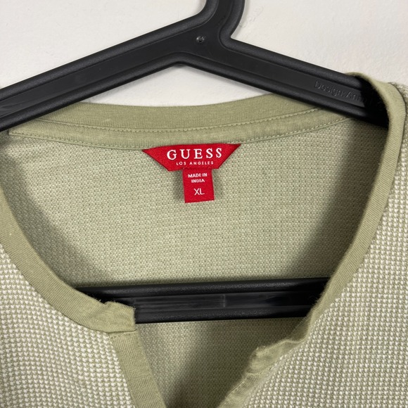 Men's Guess Jeans Green Short Sleeve T-Shirt Size XL‎ - Picture 3 of 4